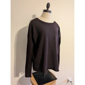 Vince.‎ Dark purple knit sweater size small
